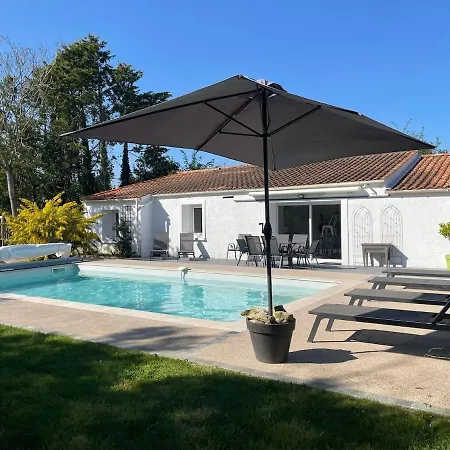 Дом отдыха 2 Maisons Privatives Avec Piscine Et