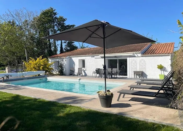 Vakantiehuis 2 Maisons Privatives Avec Piscine Et